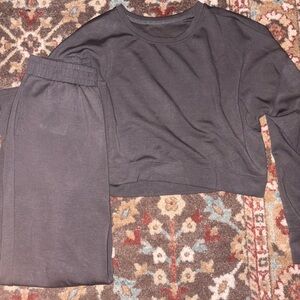 Cozy Gray Matching Set
